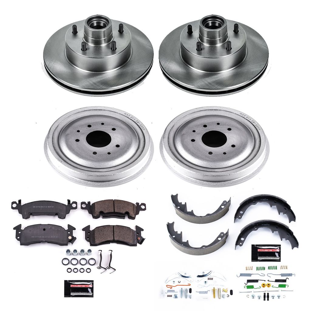PowerStop KOE15028DK - OE Stock Replacement Brake Kit, with Drum and Shoe Kit