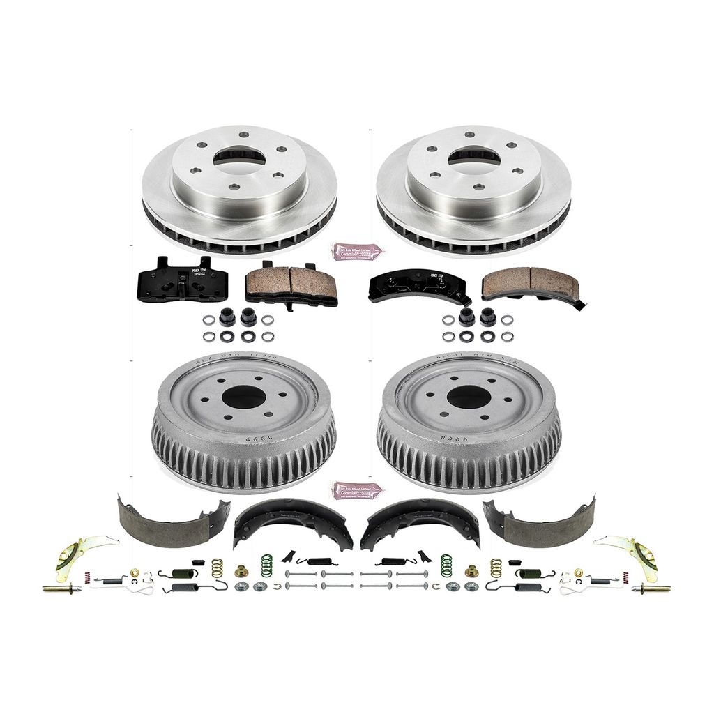PowerStop KOE15035DK - OE Stock Replacement Brake Kit, with Drum and Shoe Kit