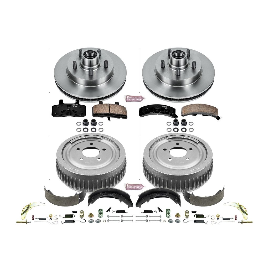PowerStop KOE15036DK - OE Stock Replacement Brake Kit, with Drum and Shoe Kit
