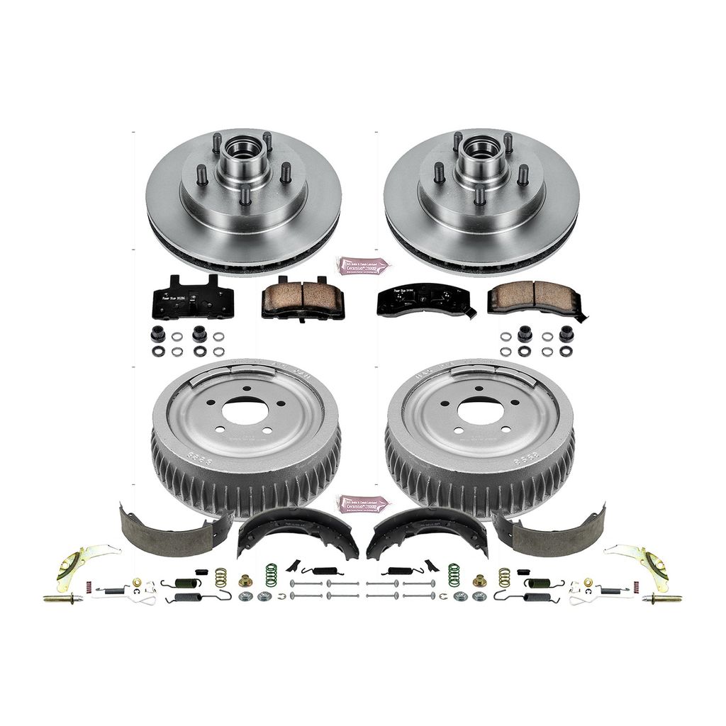 PowerStop KOE15038DK - OE Stock Replacement Brake Kit, with Drum and Shoe Kit