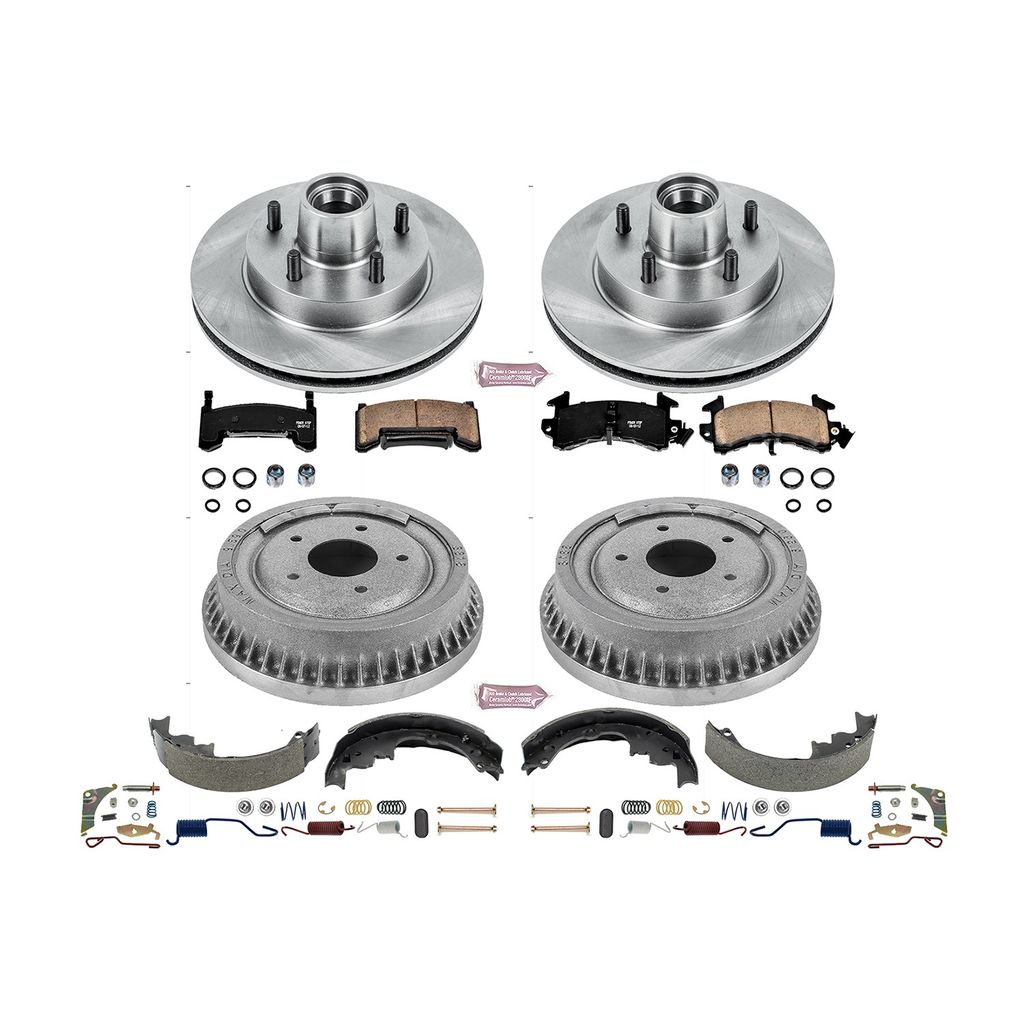 PowerStop KOE15043DK - OE Stock Replacement Brake Kit, with Drum and Shoe Kit