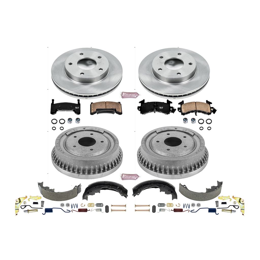 PowerStop KOE15045DK - OE Stock Replacement Brake Kit, with Drum and Shoe Kit