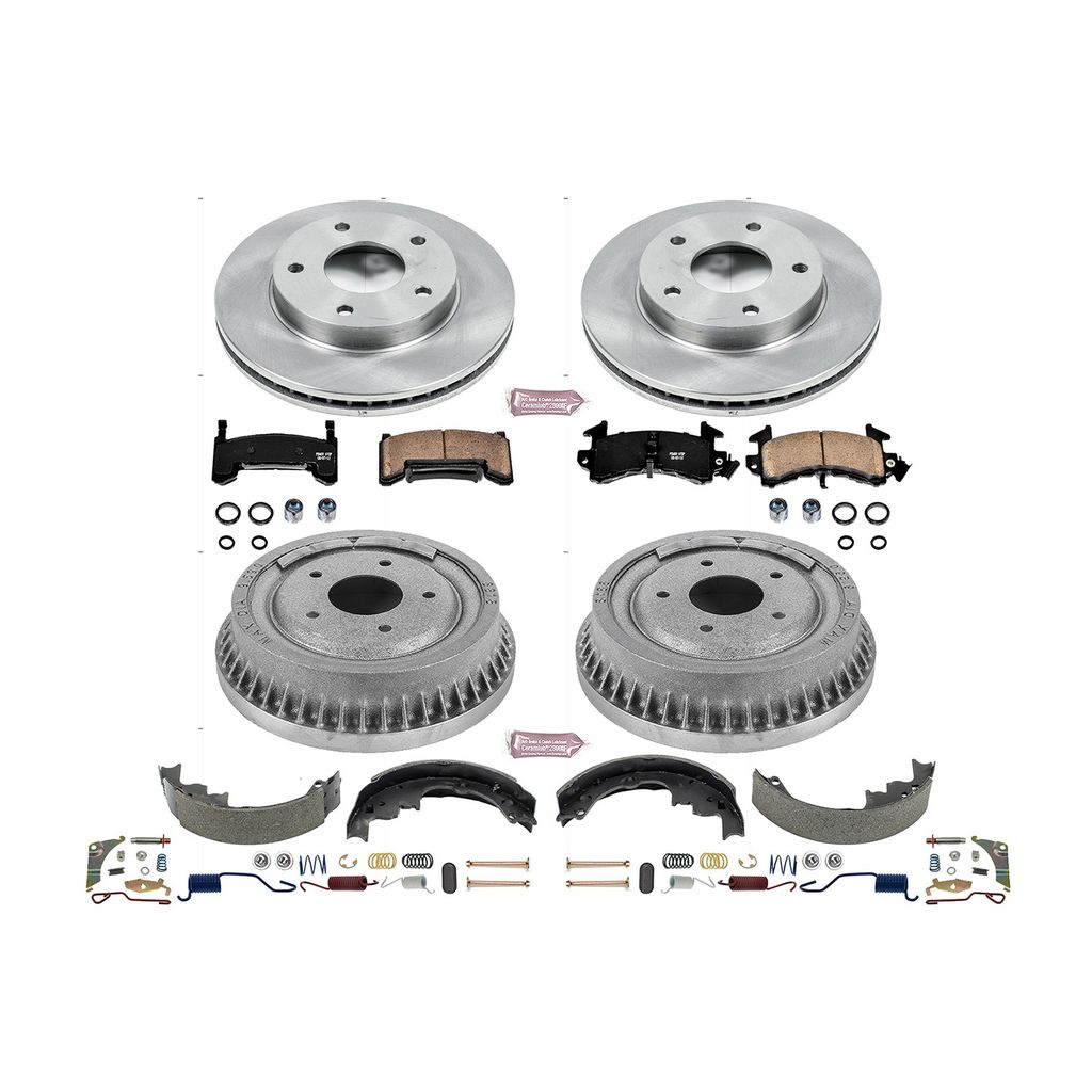 PowerStop KOE15052DK - OE Stock Replacement Brake Kit, with Drum and Shoe Kit