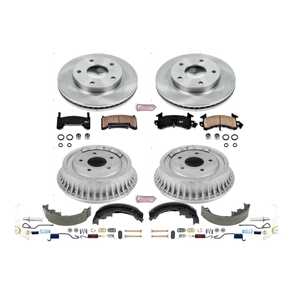 PowerStop KOE15053DK - OE Stock Replacement Brake Kit, with Drum and Shoe Kit