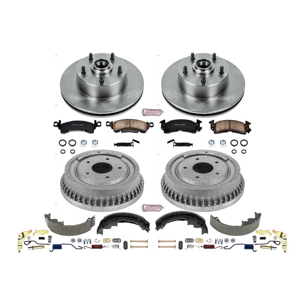 PowerStop KOE15055DK - OE Stock Replacement Brake Kit, with Drum and Shoe Kit