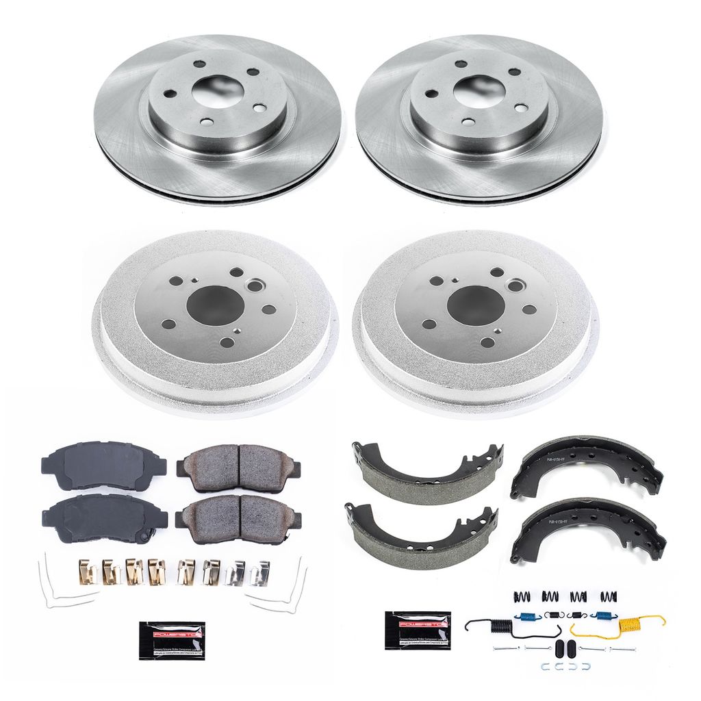 PowerStop KOE15062DK - OE Stock Replacement Brake Kit, with Drum and Shoe Kit