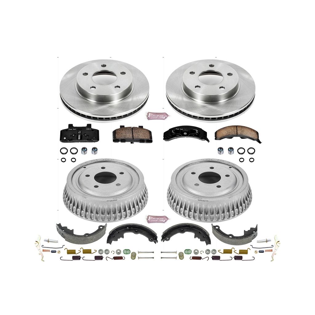 PowerStop KOE15080DK - OE Stock Replacement Brake Kit, with Drum and Shoe Kit