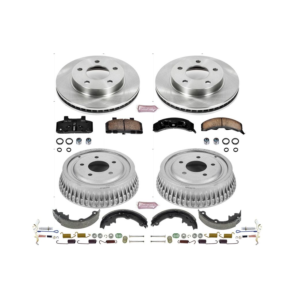 PowerStop KOE15081DK - OE Stock Replacement Brake Kit, with Drum and Shoe Kit