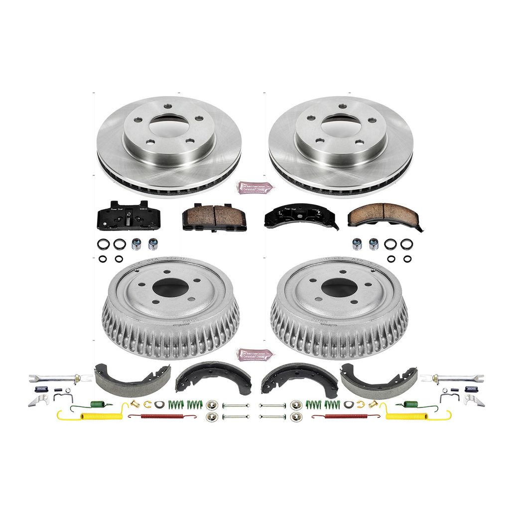 PowerStop KOE15084DK - OE Stock Replacement Brake Kit, with Drum and Shoe Kit