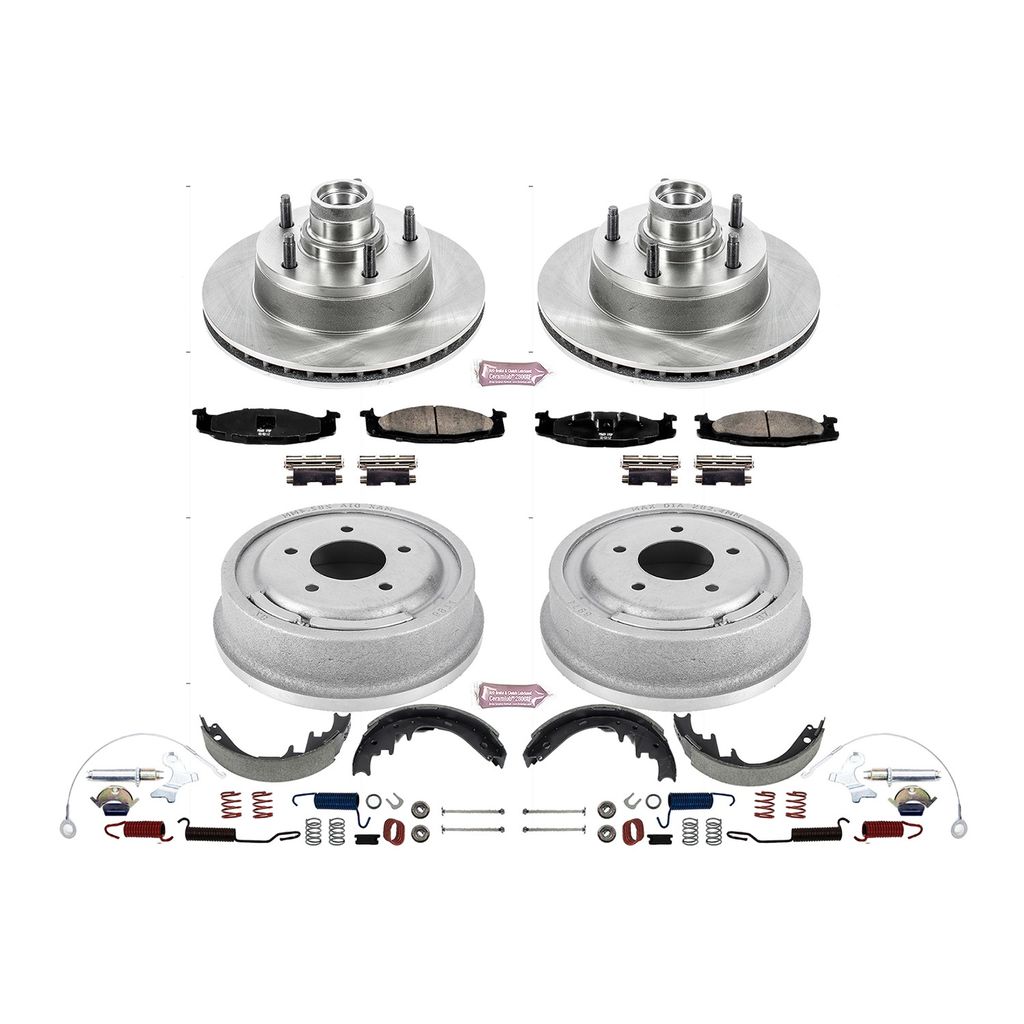 PowerStop KOE15090DK - OE Stock Replacement Brake Kit, with Drum and Shoe Kit