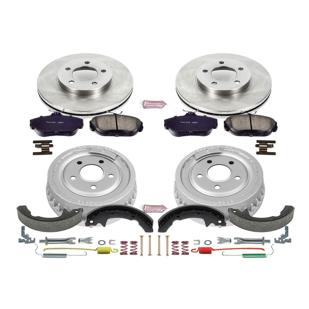 PowerStop KOE15101DK - OE Stock Replacement Brake Kit, with Drum and Shoe Kit