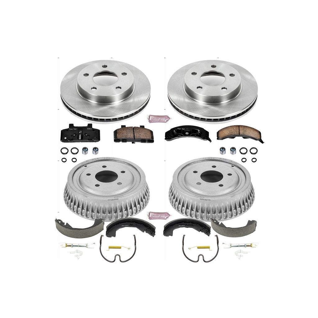 PowerStop KOE15119DK - OE Stock Replacement Brake Kit, with Drum and Shoe Kit