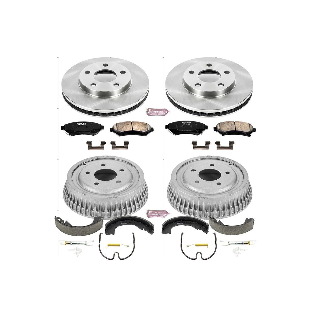PowerStop KOE15120DK - OE Stock Replacement Brake Kit, with Drum and Shoe Kit