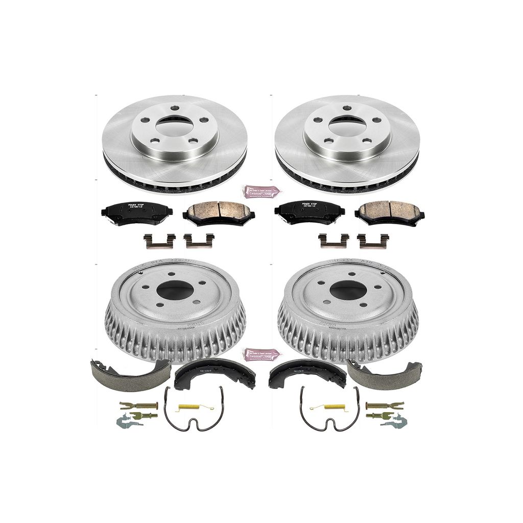 PowerStop KOE15121DK - OE Stock Replacement Brake Kit, with Drum and Shoe Kit