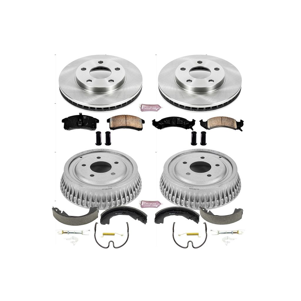 PowerStop KOE15122DK - OE Stock Replacement Brake Kit, with Drum and Shoe Kit