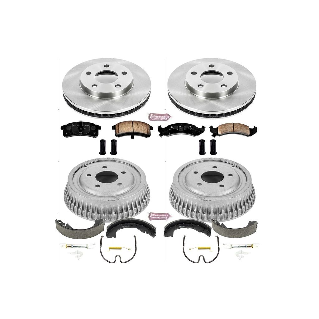 PowerStop KOE15123DK - OE Stock Replacement Brake Kit, with Drum and Shoe Kit