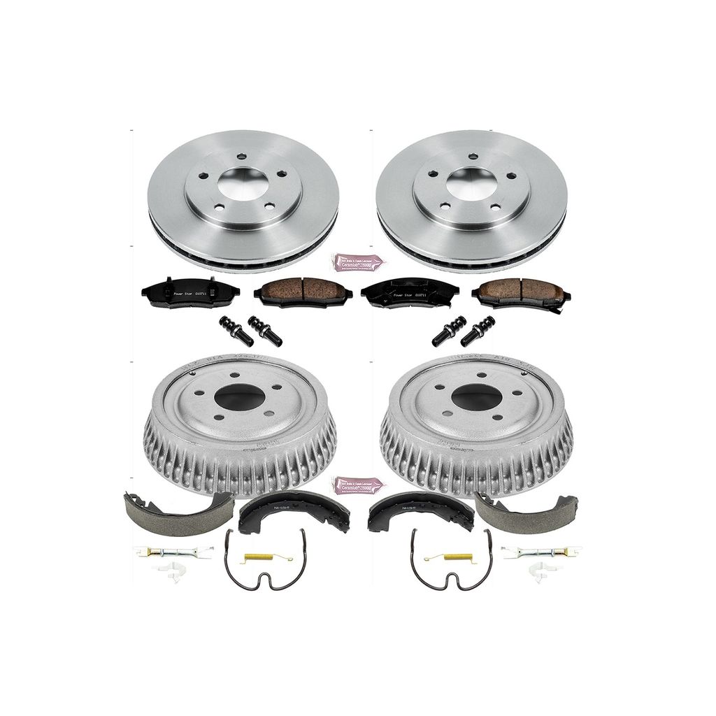 PowerStop KOE15124DK - OE Stock Replacement Brake Kit, with Drum and Shoe Kit