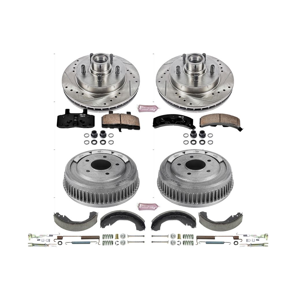 PowerStop KOE15138DK - OE Stock Replacement Brake Kit, with Drum and Shoe Kit