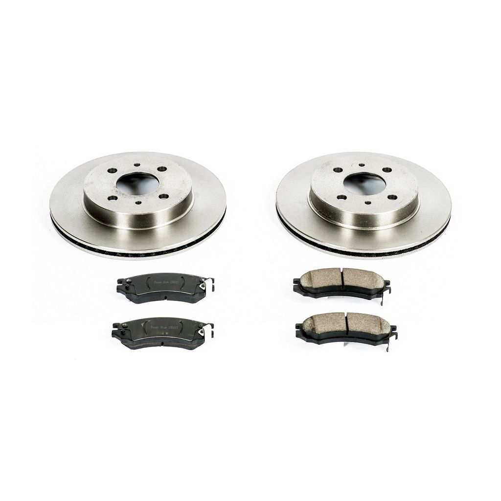 OE Stock Replacement Brake Pad and Rotor Kit