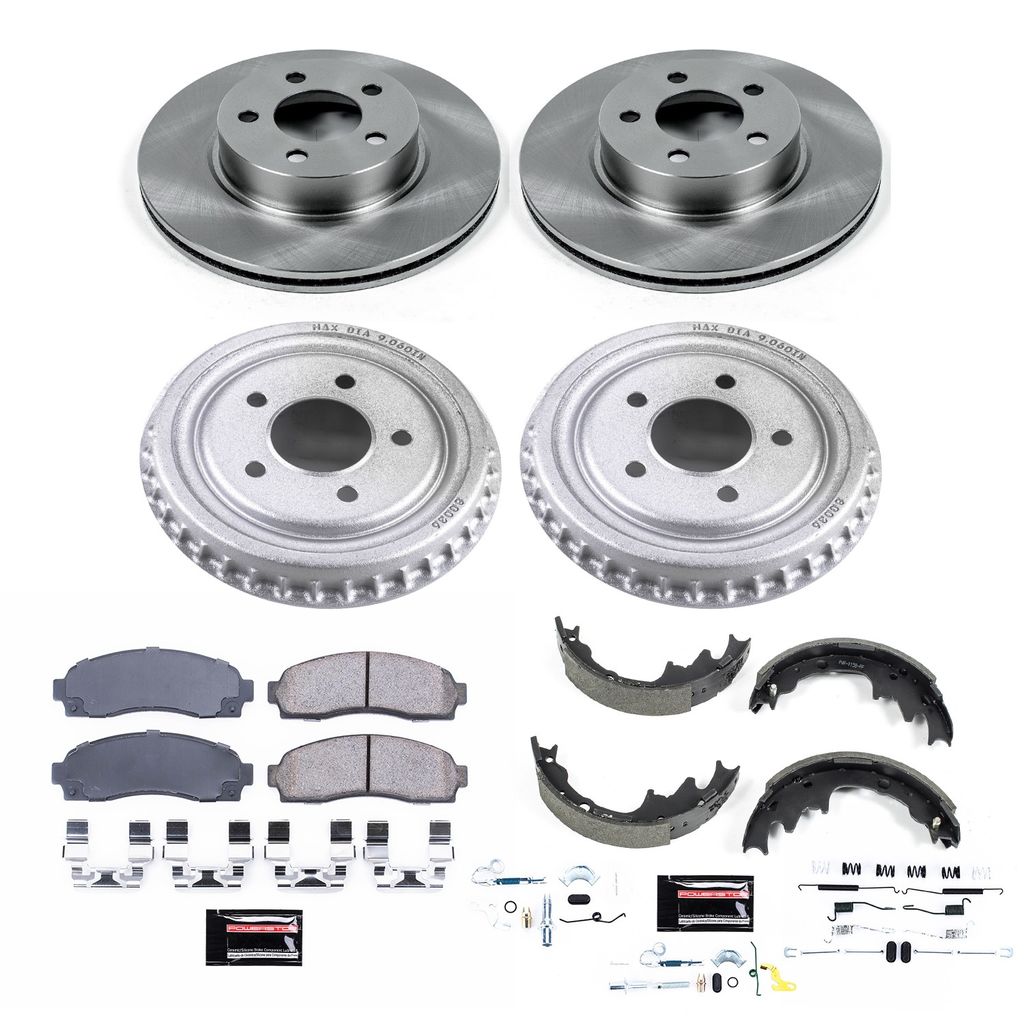 PowerStop KOE15150DK - OE Stock Replacement Brake Kit, with Drum and Shoe Kit