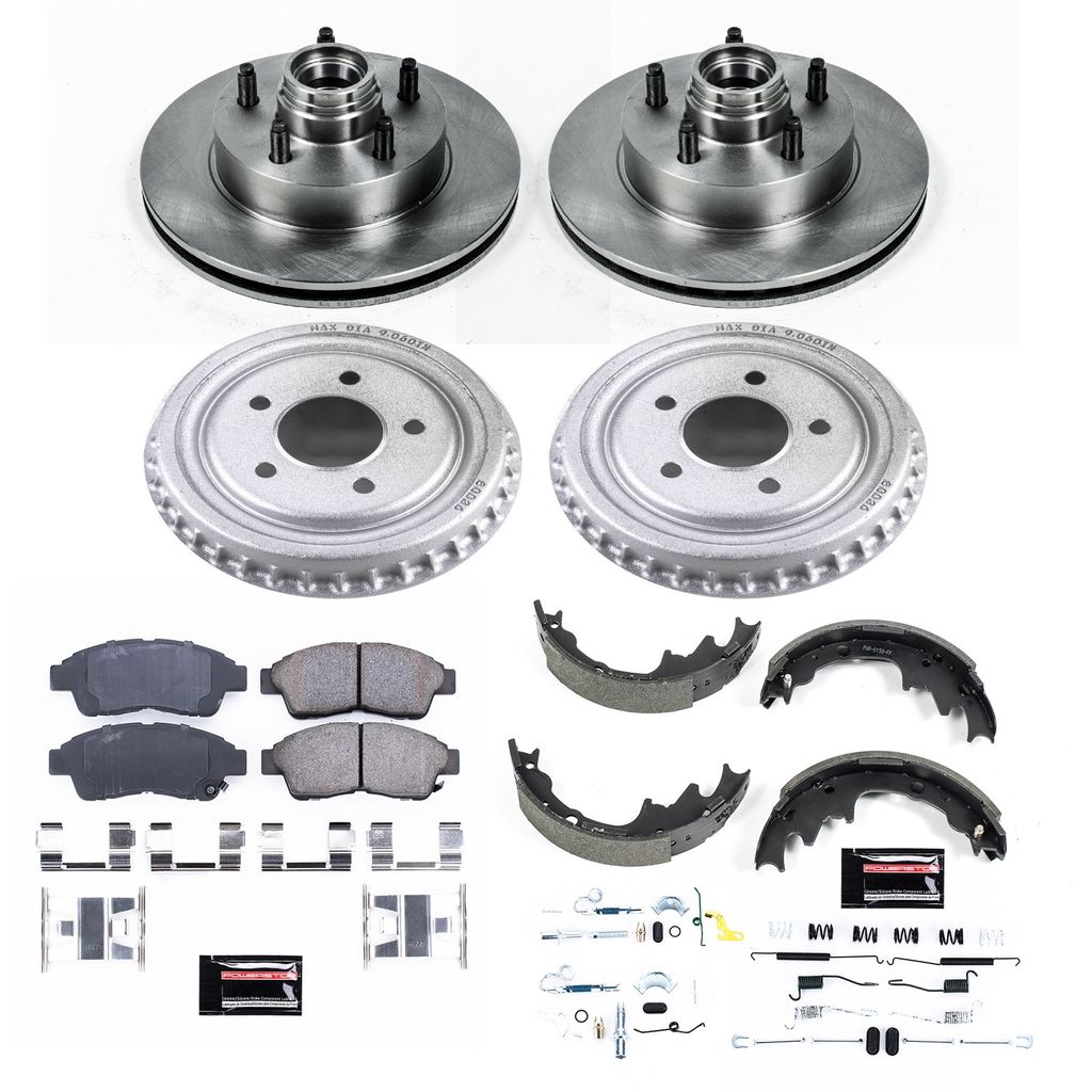 PowerStop KOE15152DK - OE Stock Replacement Brake Kit, with Drum and Shoe Kit