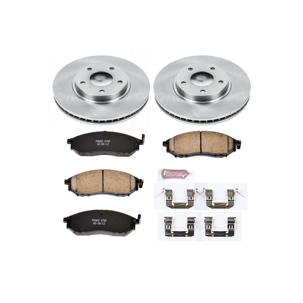 OE Stock Replacement Brake Pad and Rotor Kit