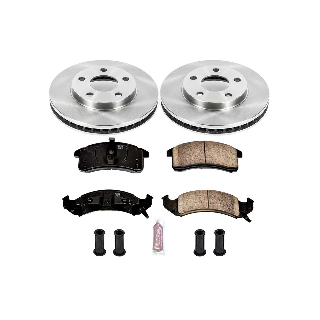 OE Stock Replacement Brake Pad and Rotor Kit