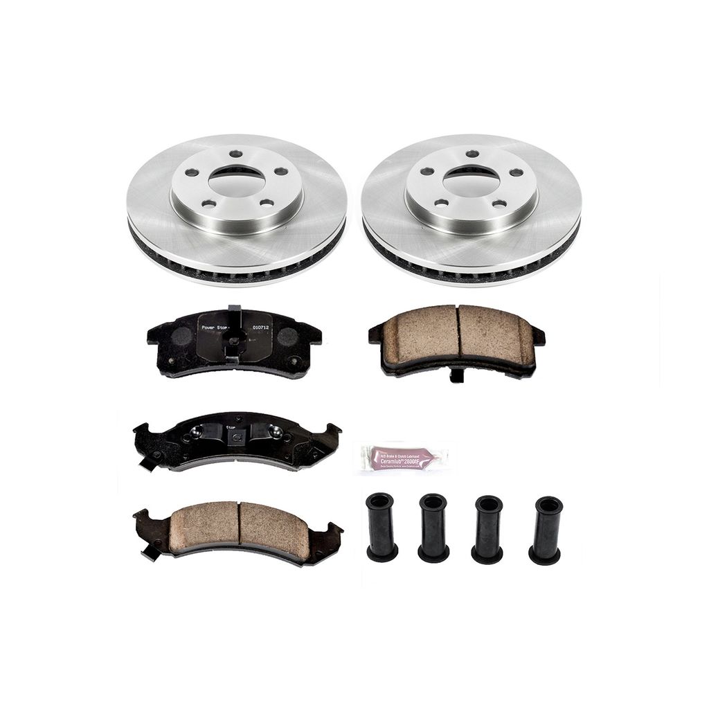 OE Stock Replacement Brake Pad and Rotor Kit