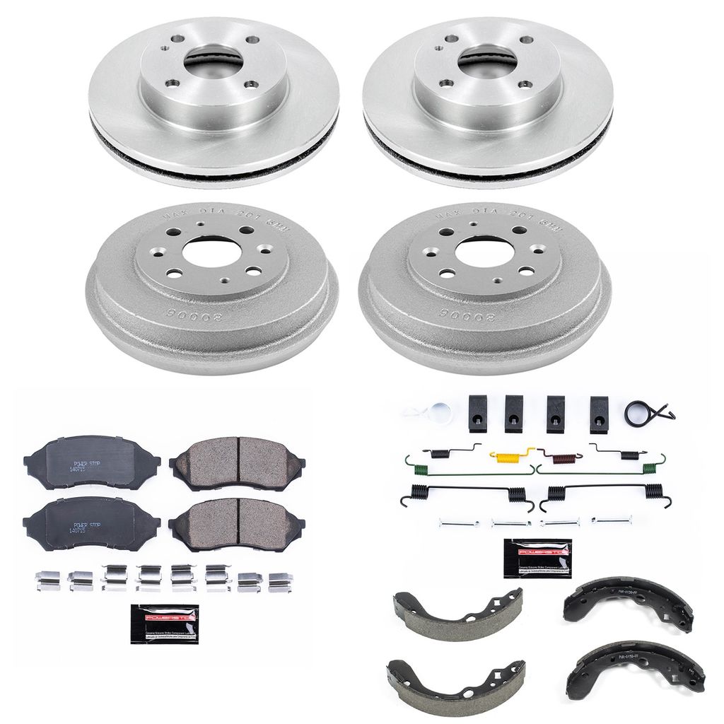 PowerStop KOE15443DK - OE Stock Replacement Brake Kit, with Drum and Shoe Kit
