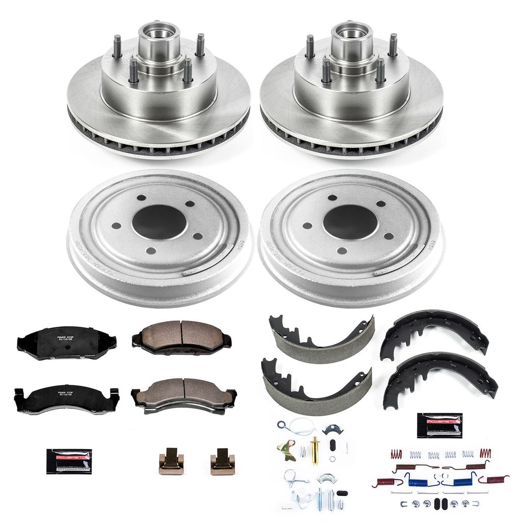 PowerStop KOE15456DK - OE Stock Replacement Brake Kit, with Drum and Shoe Kit