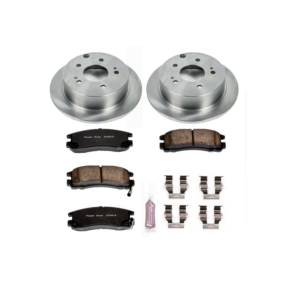OE Stock Replacement Brake Pad and Rotor Kit