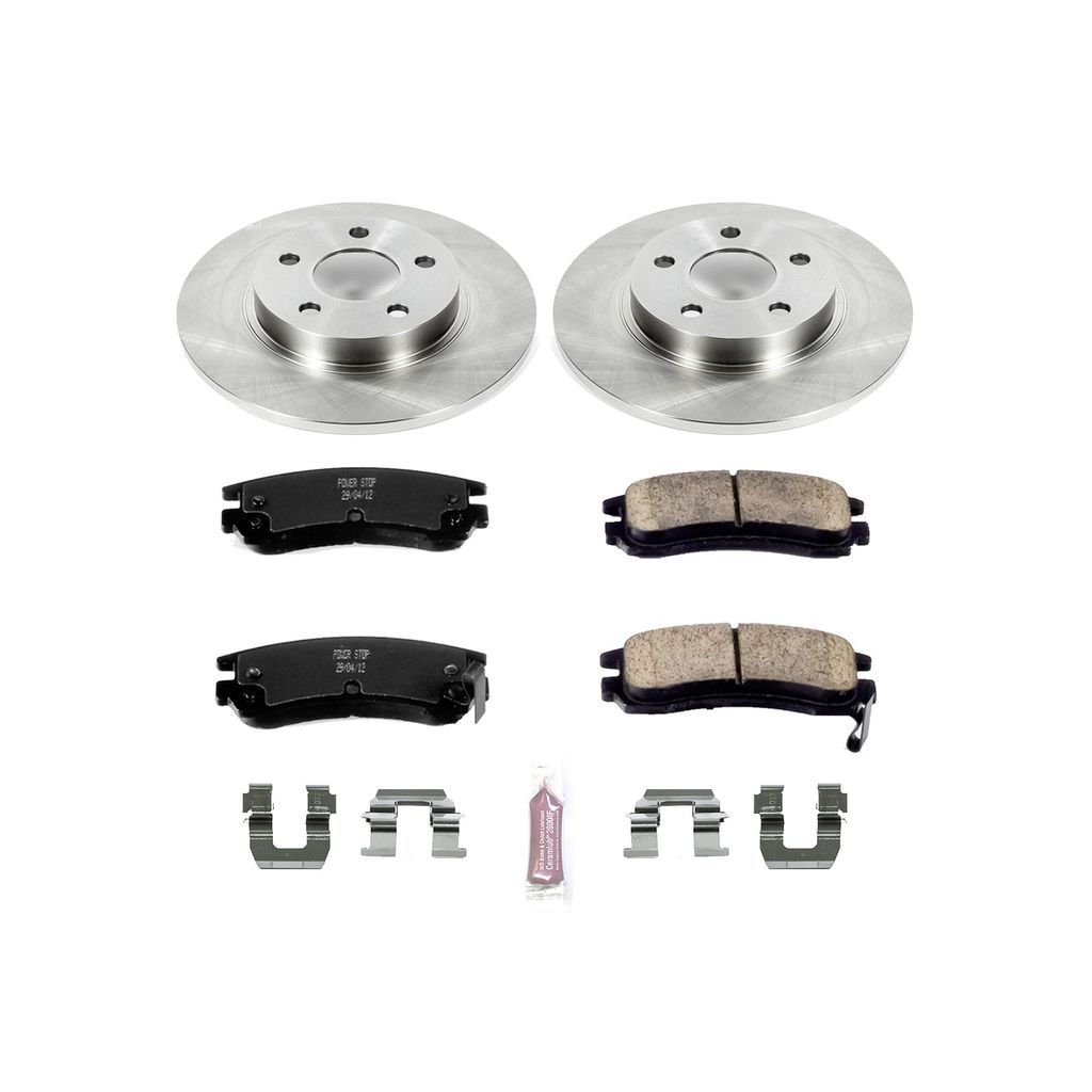 OE Stock Replacement Brake Pad and Rotor Kit
