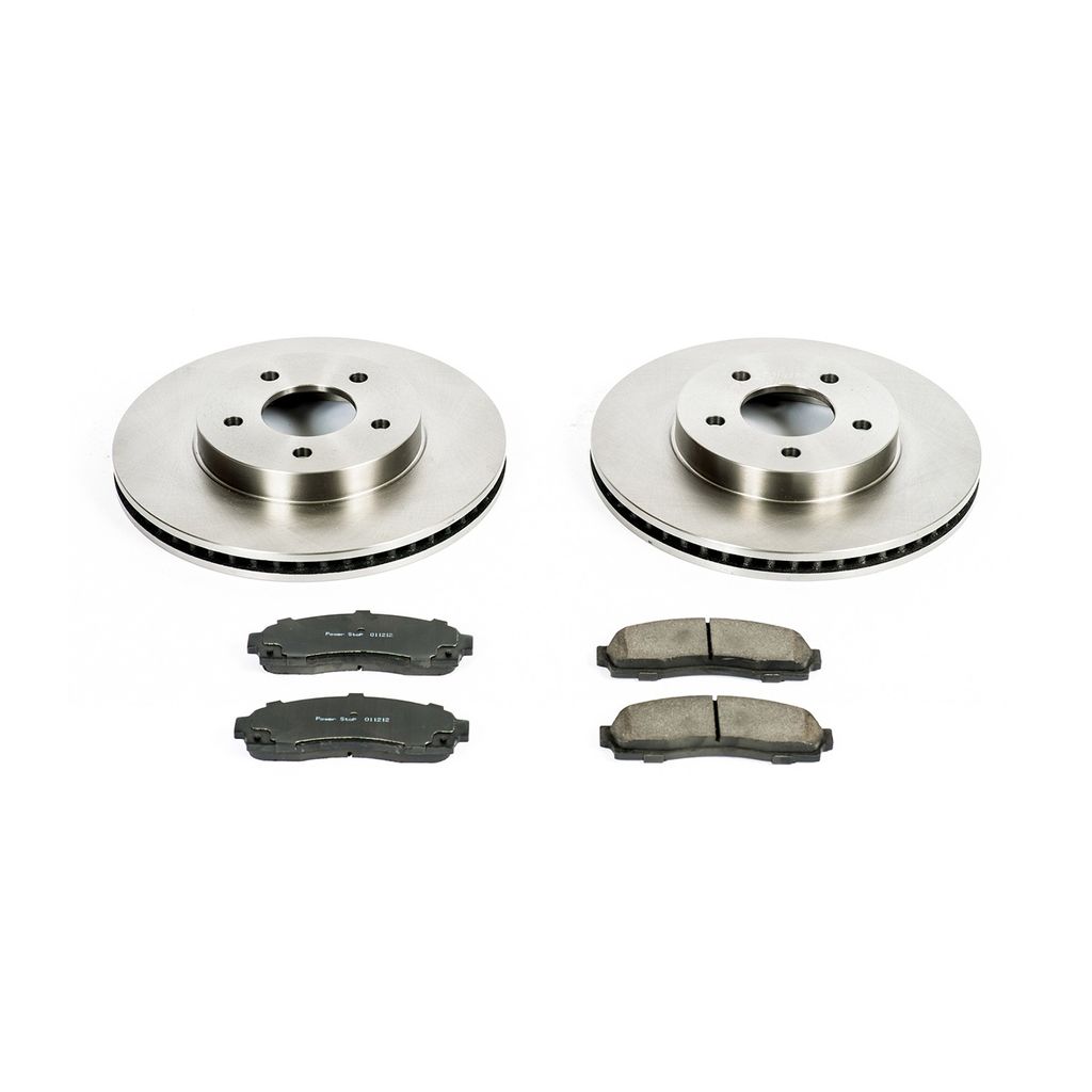 OE Stock Replacement Brake Pad and Rotor Kit
