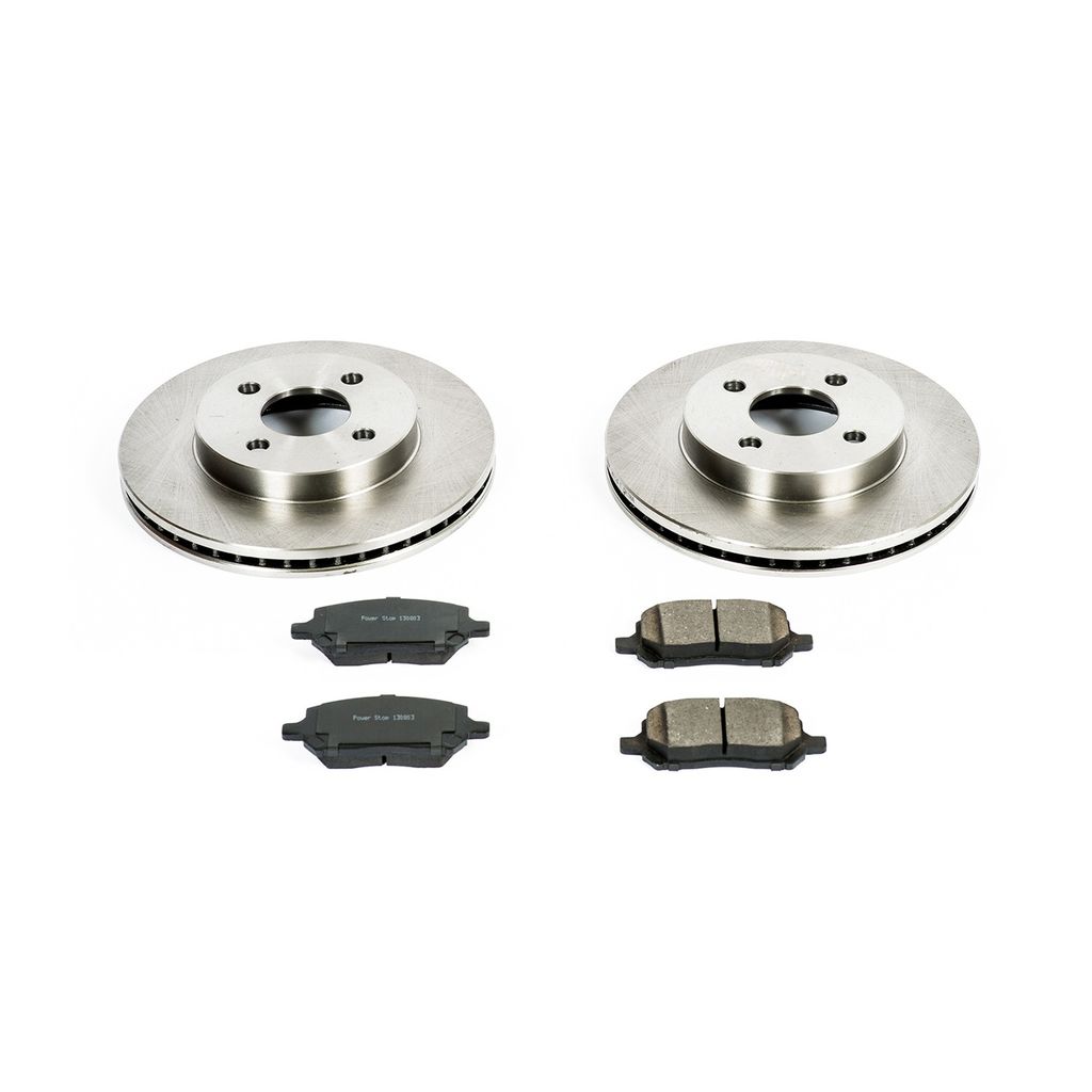 OE Stock Replacement Brake Pad and Rotor Kit