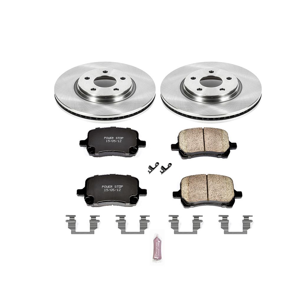 OE Stock Replacement Brake Pad and Rotor Kit