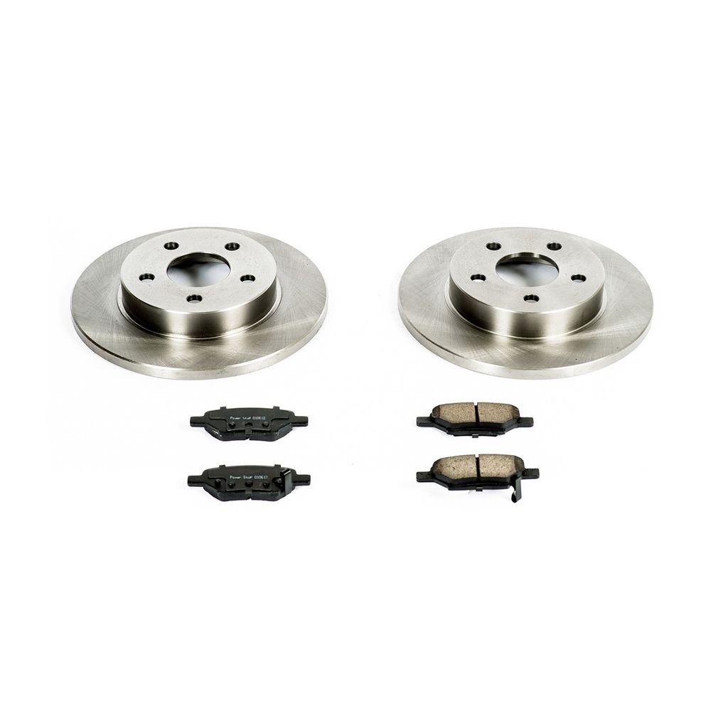 OE Stock Replacement Brake Pad and Rotor Kit