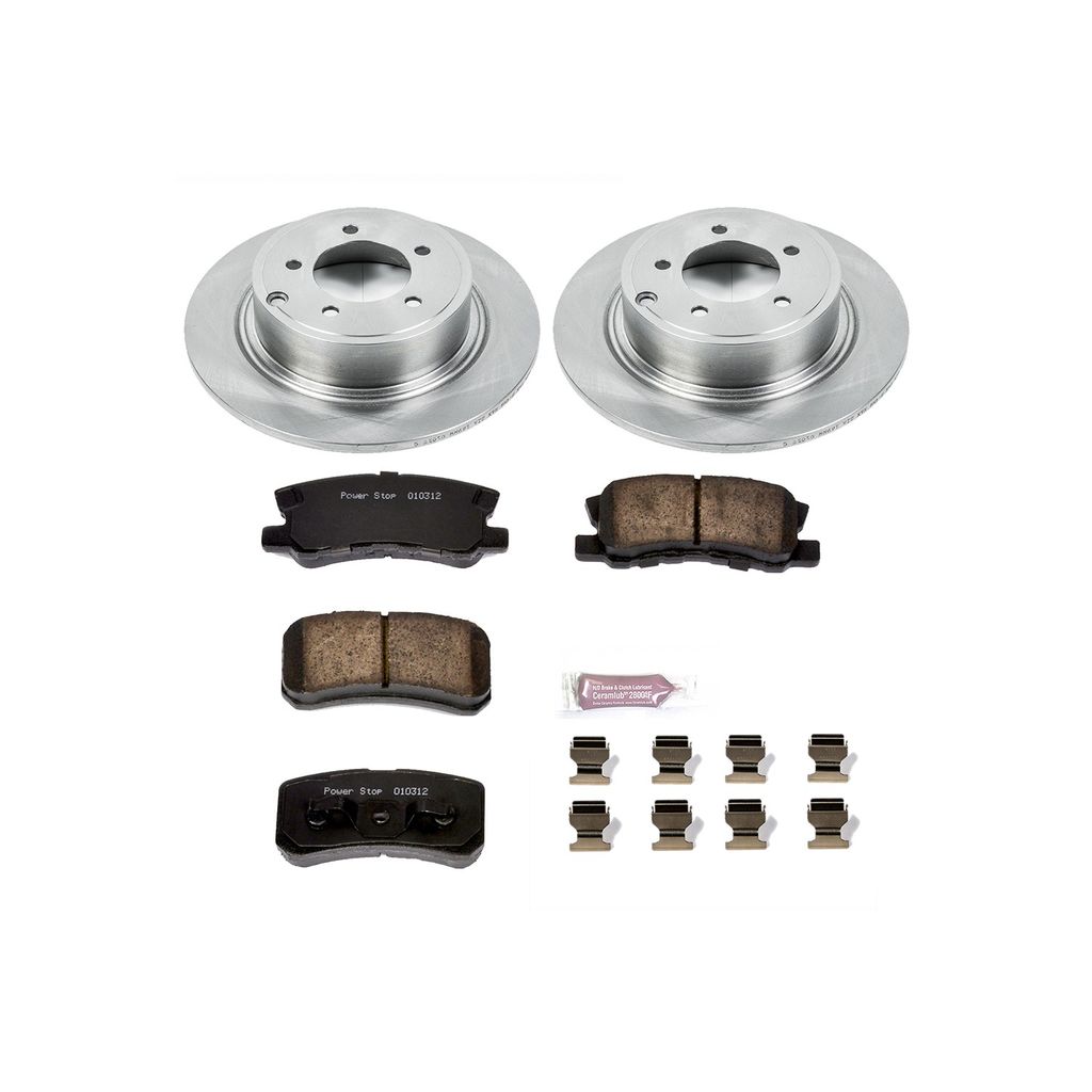 OE Stock Replacement Brake Pad and Rotor Kit