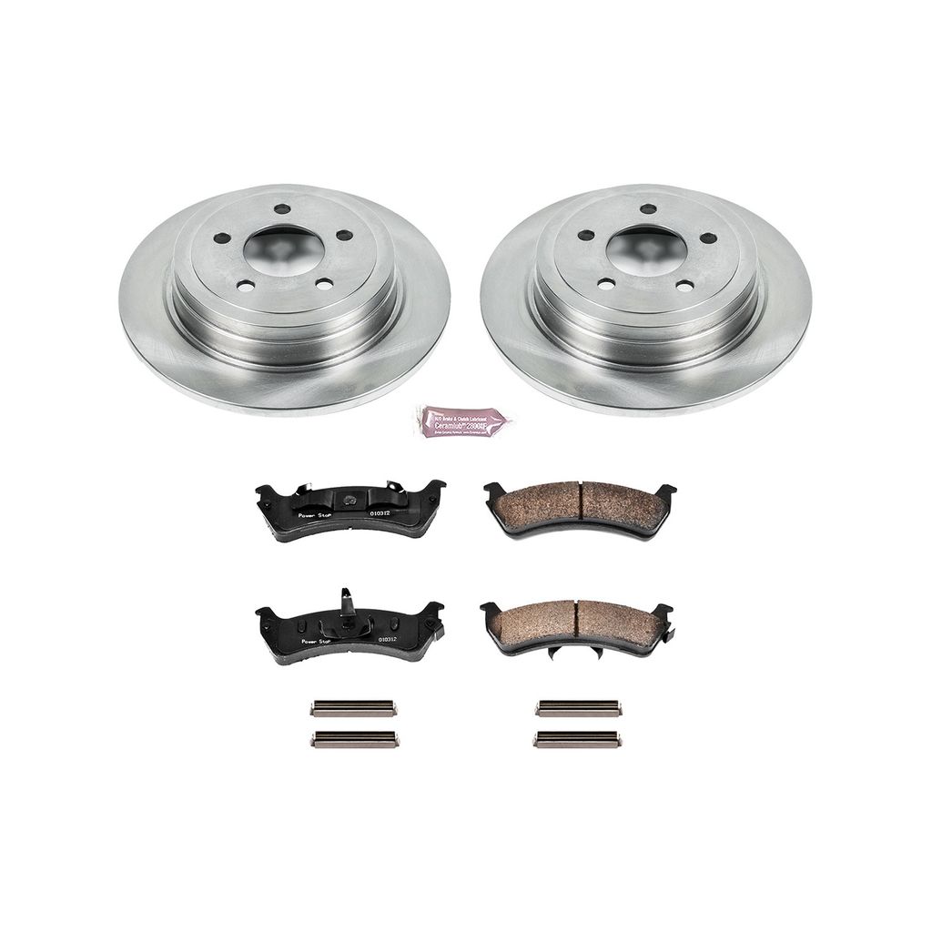 OE Stock Replacement Brake Pad and Rotor Kit