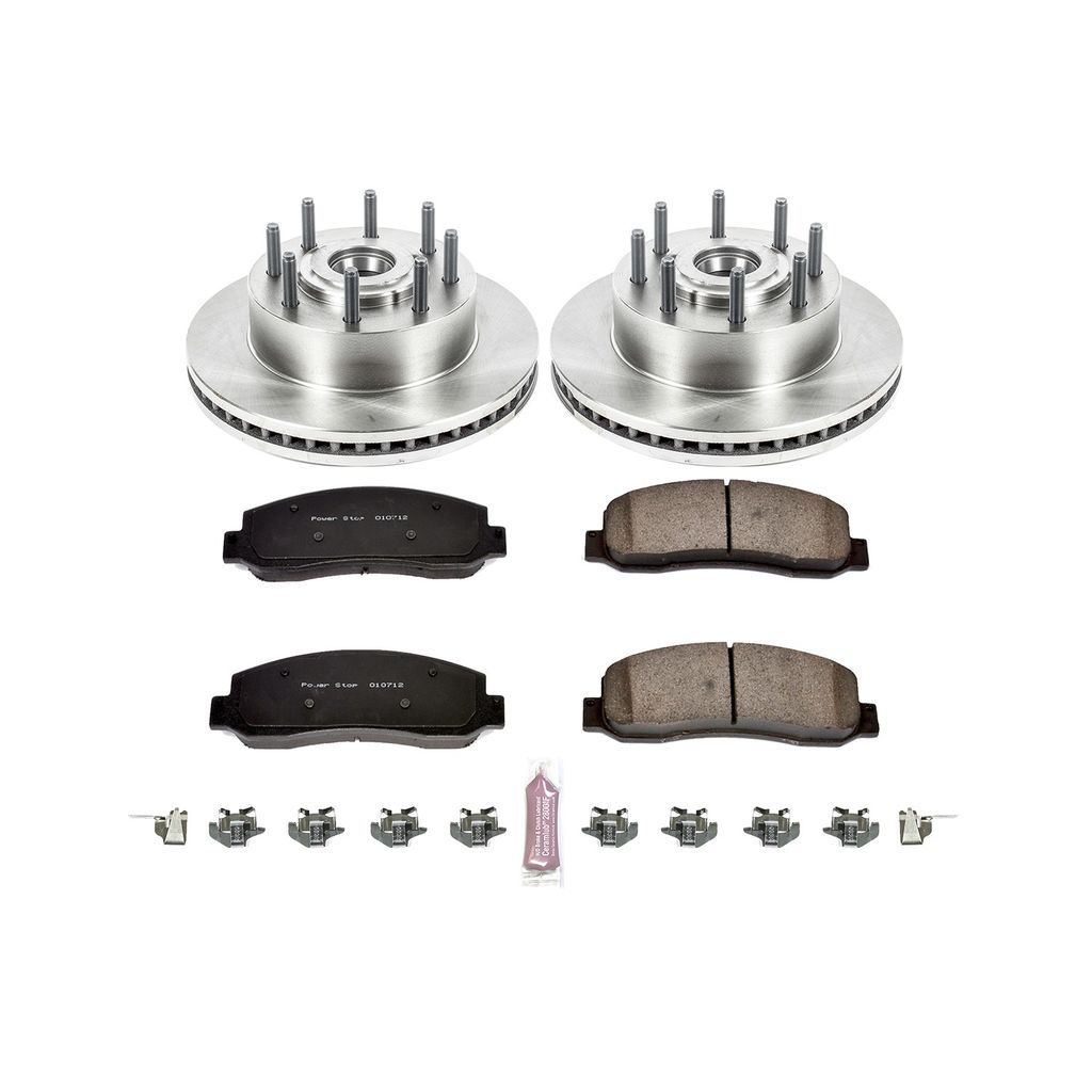 OE Stock Replacement Brake Pad and Rotor Kit