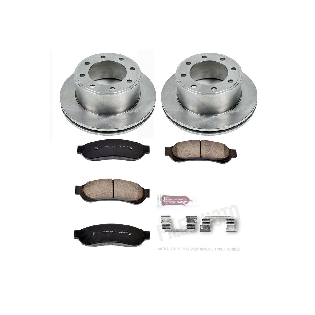 OE Stock Replacement Brake Pad and Rotor Kit