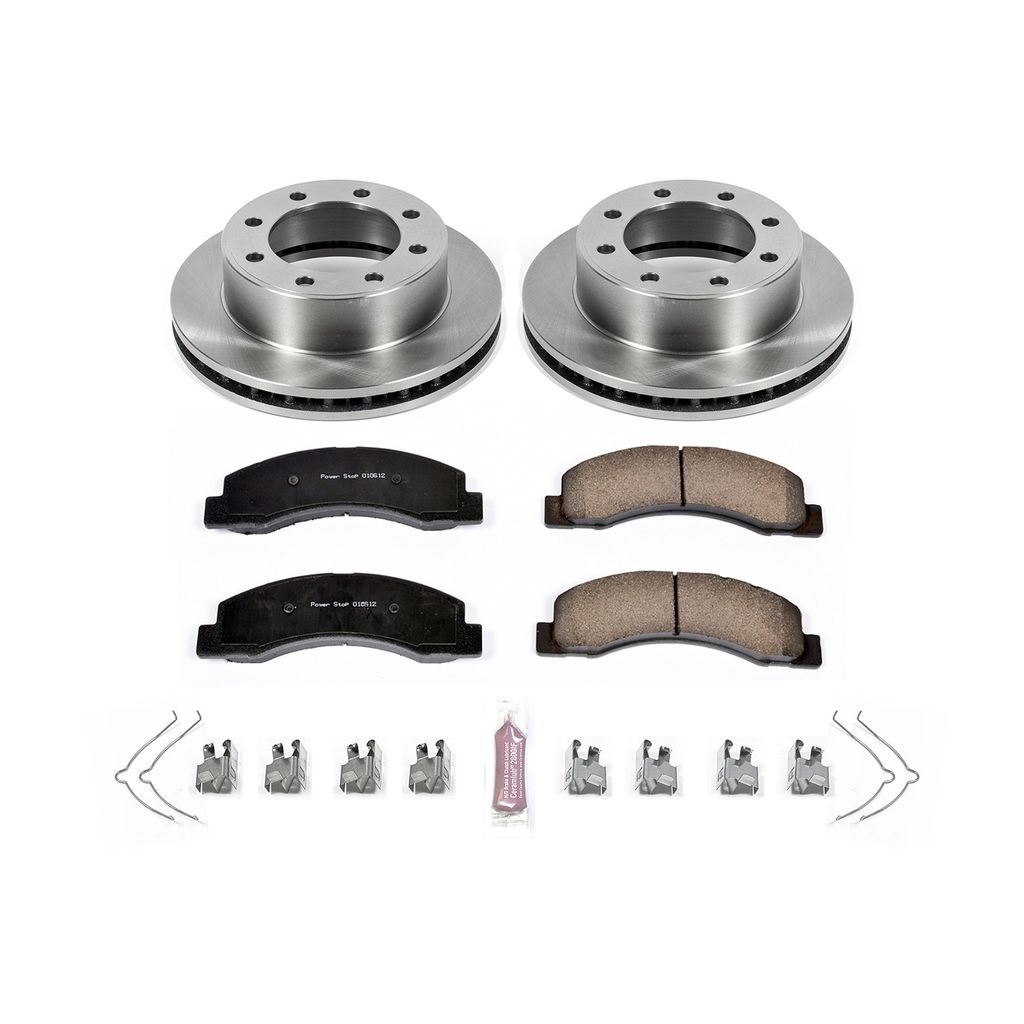 OE Stock Replacement Brake Pad and Rotor Kit