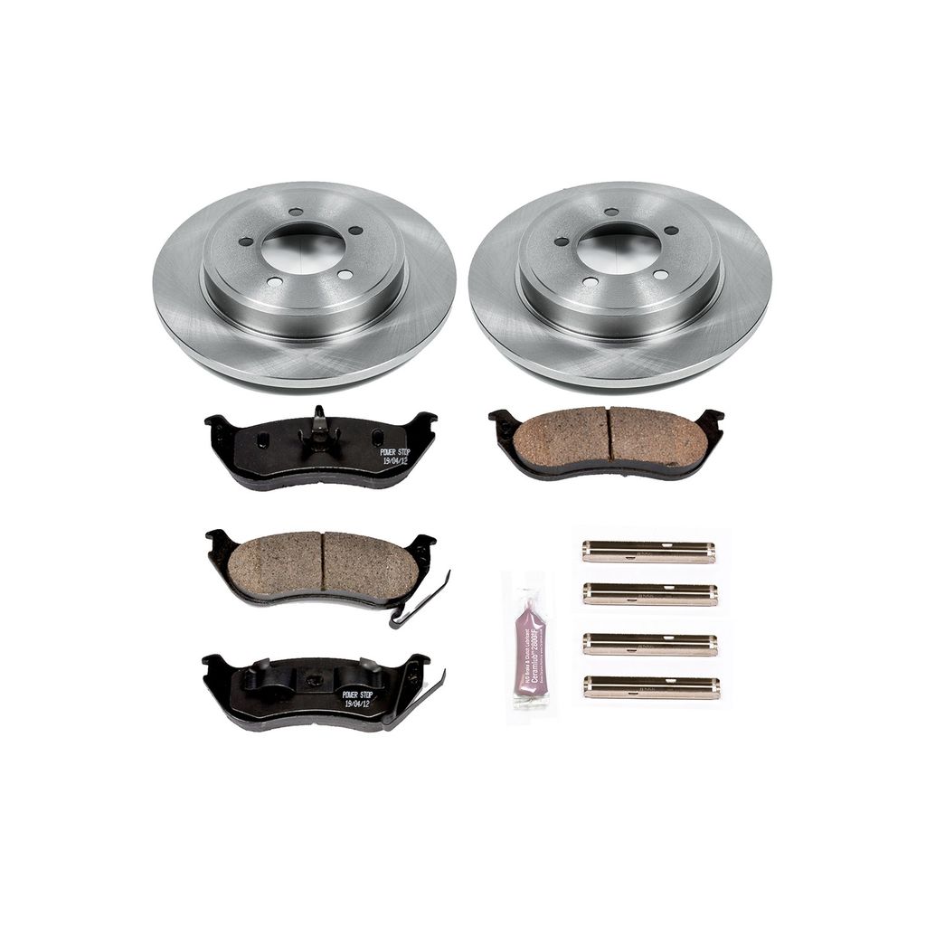 OE Stock Replacement Brake Pad and Rotor Kit