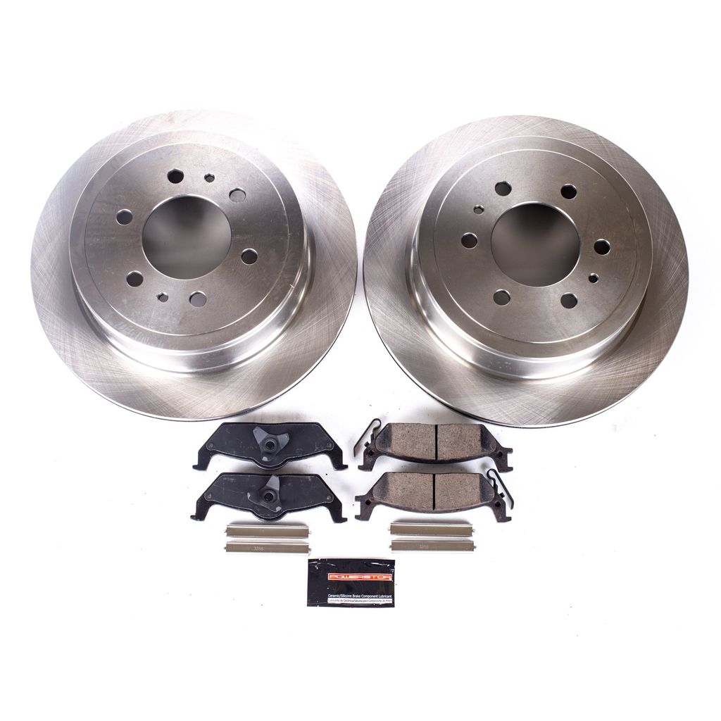 OE Stock Replacement Brake Pad and Rotor Kit