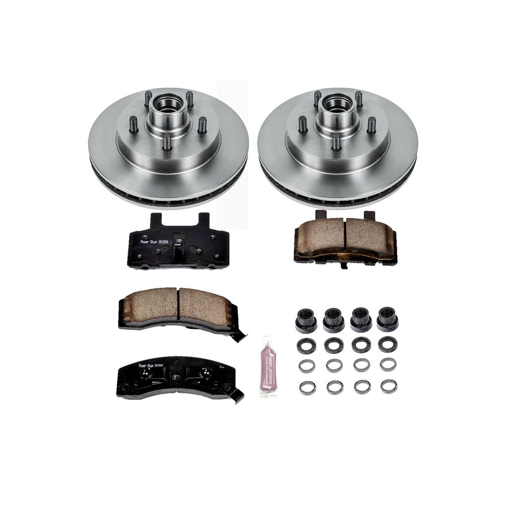 PowerStop KOE1991 - OE Stock Replacement Brake Pad and Rotor Kit