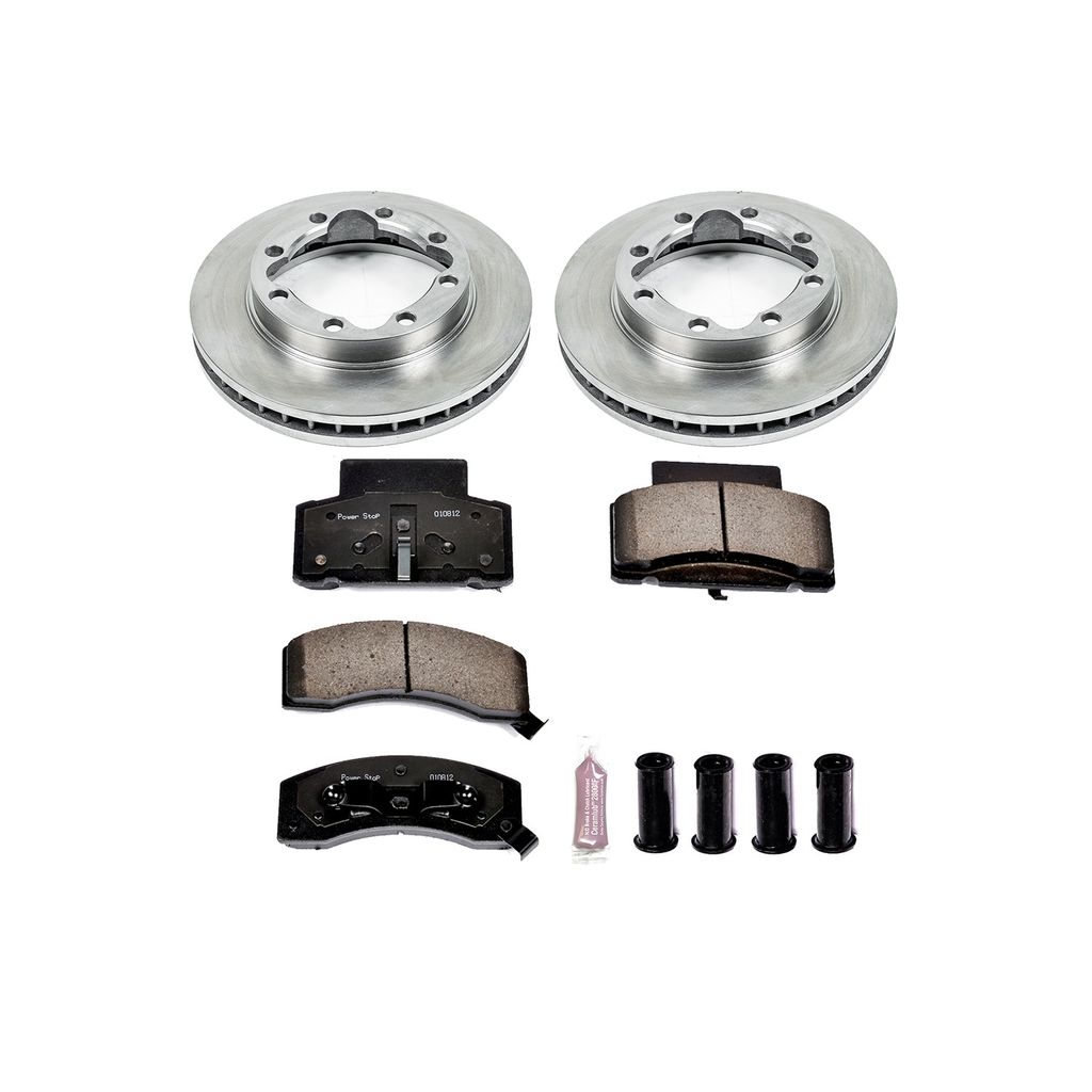 PowerStop KOE1992 - OE Stock Replacement Brake Pad and Rotor Kit
