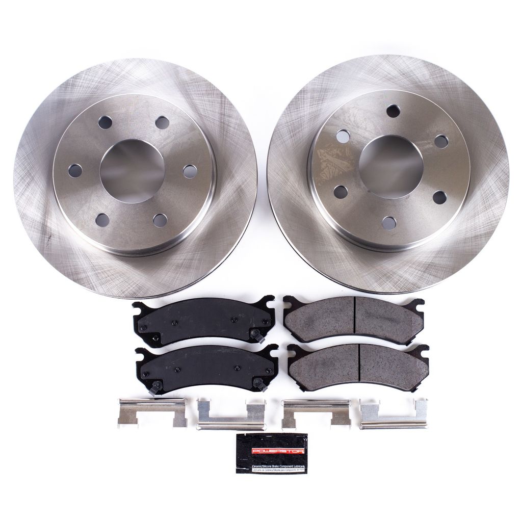 PowerStop KOE2009 - OE Stock Replacement Brake Pad and Rotor Kit