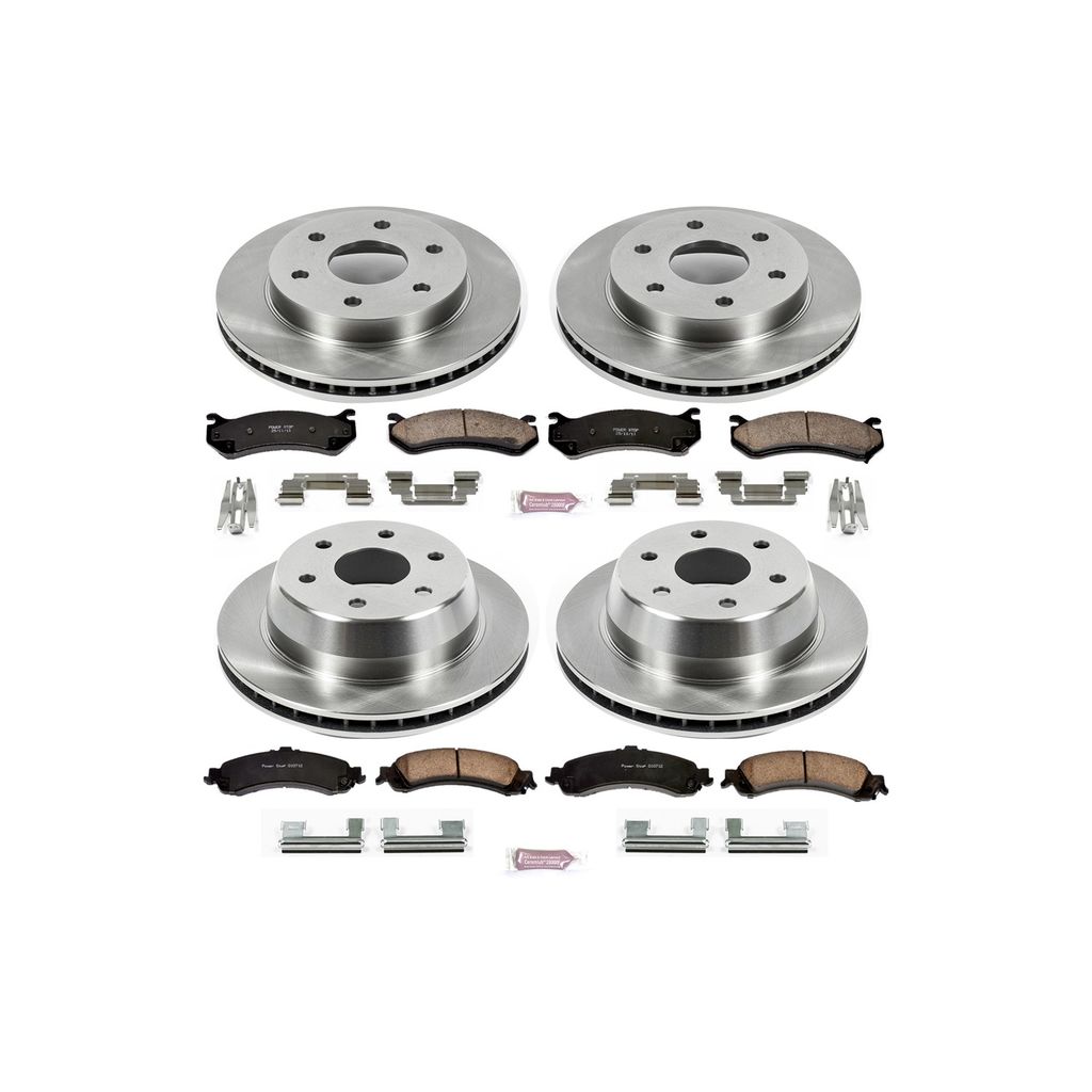 PowerStop KOE2015 - OE Stock Replacement Brake Pad and Rotor Kit