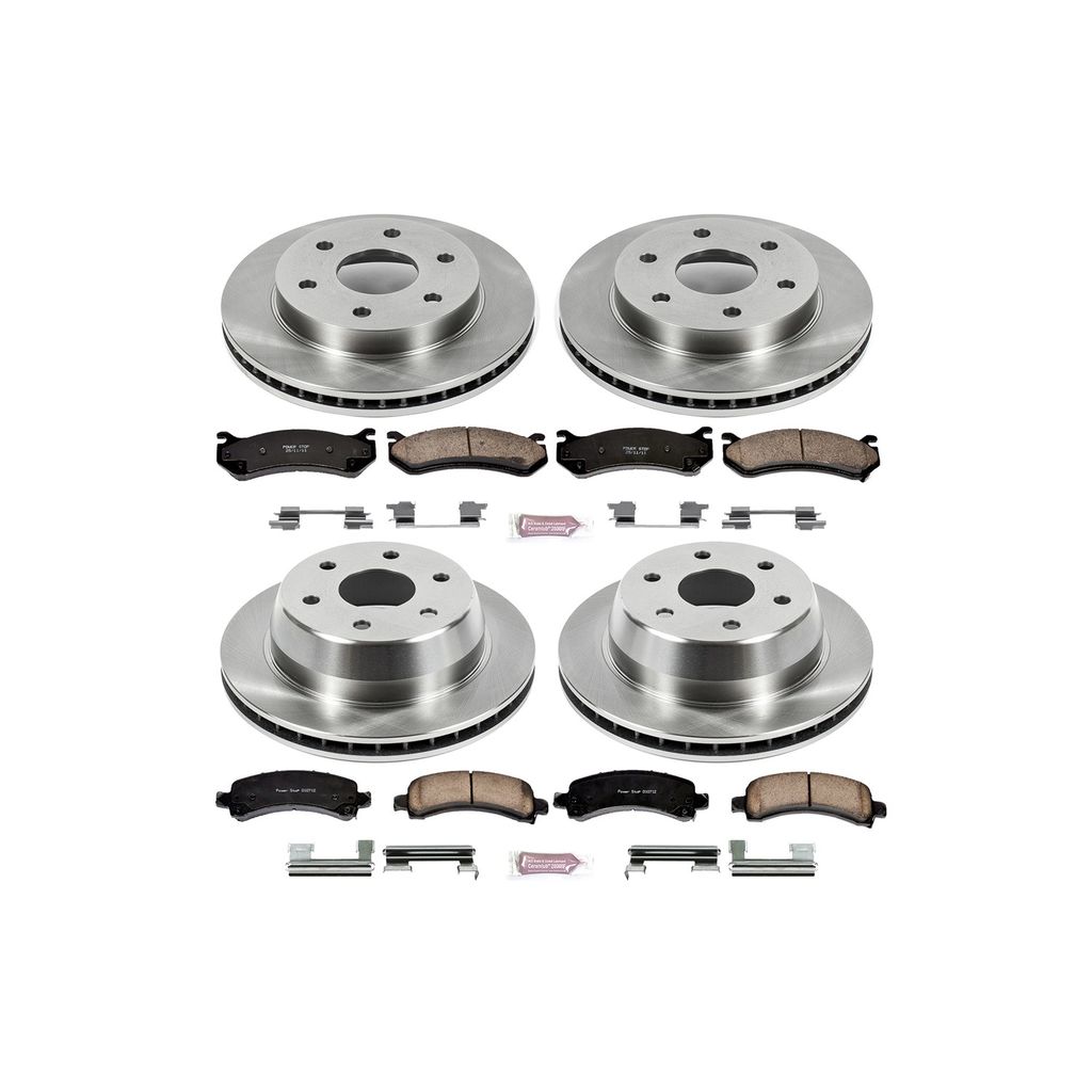 PowerStop KOE2016 - OE Stock Replacement Brake Pad and Rotor Kit