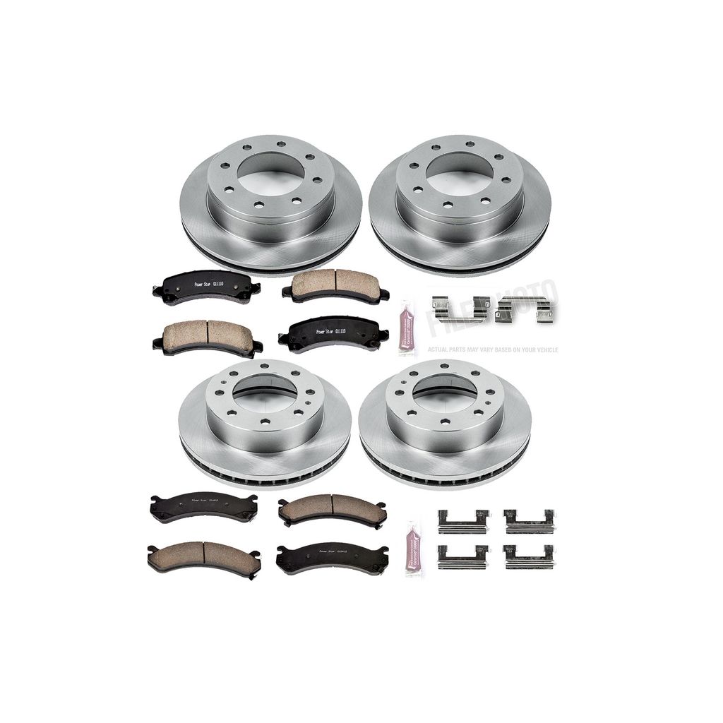 PowerStop KOE2025 - OE Stock Replacement Brake Pad and Rotor Kit