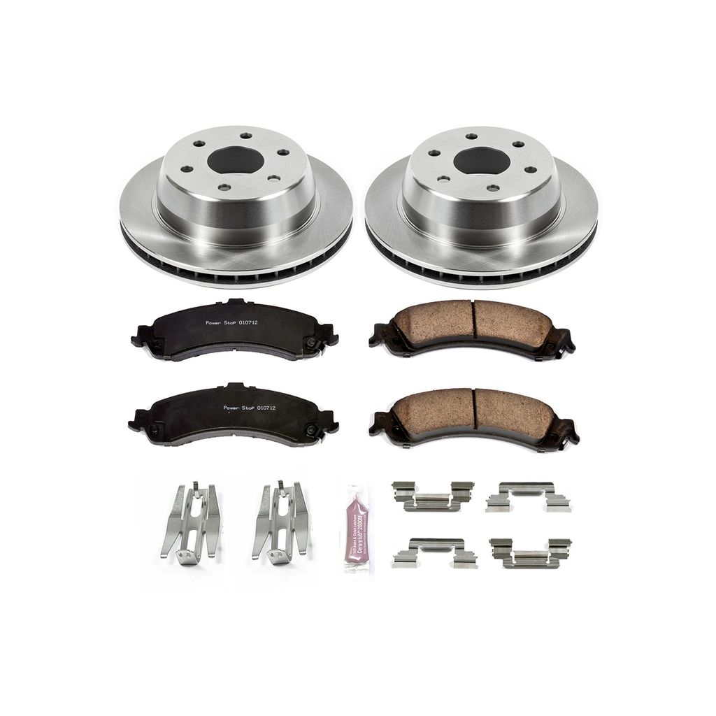 OE Stock Replacement Brake Pad and Rotor Kit